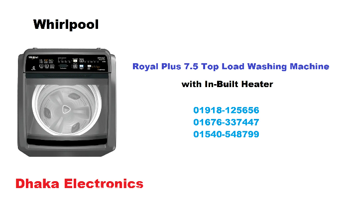 Whirlpool ROYAL PLUS Top Load Washing Machine 7.5 KG